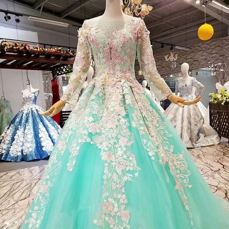 green flower wedding dress Sage Green Wedding Bouquet / – Budget-Bride main image 1
