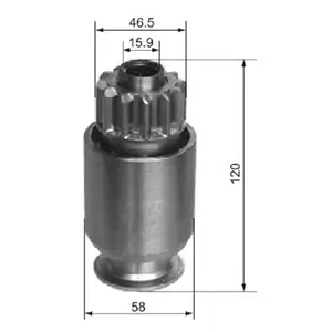 Engranaje de controlador de arranque automático, engranaje bentix 54-124 131056 1.01.0097.0 1893560 40MT