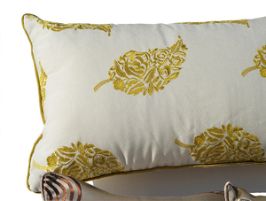 Tino lujo mónada hecho a mano 100% algodón bordado personalizado cojín - Product Image 2