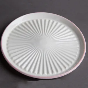 创意滤油器板陶瓷餐具板分离油和食品
