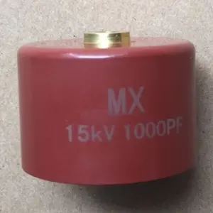 CT8G15KVDL302M 15KV 15KV 3000PF Maçaneta De Cerâmica Capacitor de Alta Tensão Capacitor Cerâmico 302