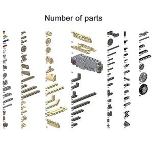 Hot Bán 552Pcs Loạt Quân Đội DIY RC Xe Tăng Điều Khiển Từ Xa Xe Đồ Chơi Nhựa Xây Dựng Khối Gạch - Product Image 3