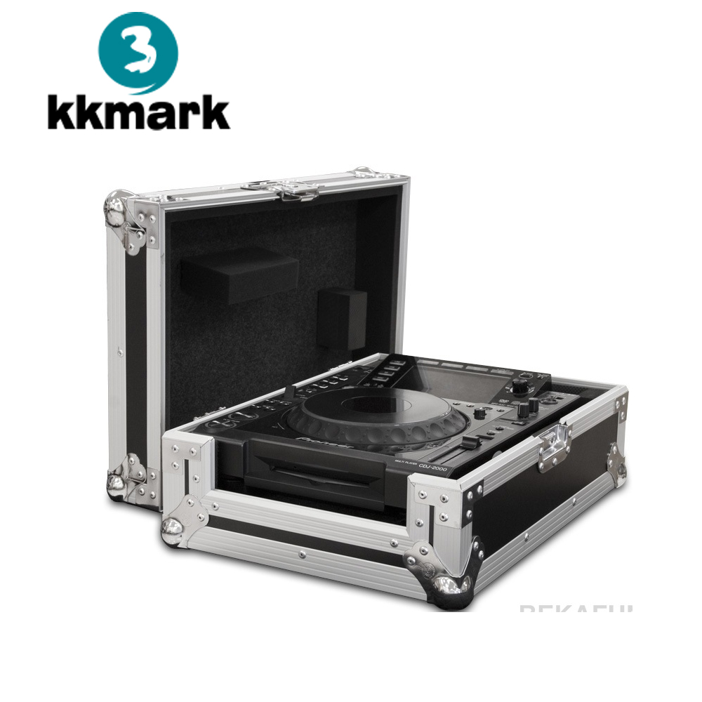 Pioneer CDJ 2000 Nexus Flight Case - Silver & Black KKMark Storage