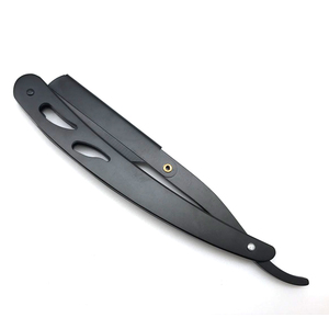 High Quality Folding Stainless Steel Cut Throat Men Barber Salon <strong>Straight</strong> Shaving <strong>Razor</strong> - Product Image 3
