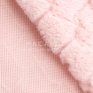 Commercio all'ingrosso in rilievo super soft minky <span class=keywords><strong>cuddle</strong></span> tessuto per il bambino coperta - Product Image 4