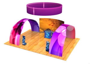 Cabina de exposición de Feria Comercial de Jiangmen con soportes de <span class=keywords><strong>TV</strong></span> Equipo de feria comercial de alta calidad - Product Image 5
