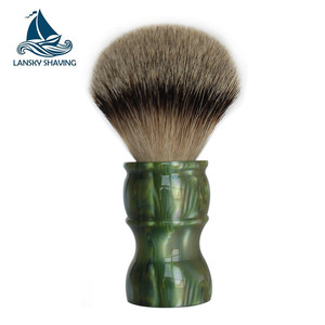 Mens 1st grado Badger cepillo de <span class=keywords><strong>afeitar</strong></span> <span class=keywords><strong>para</strong></span> regalo Barbero afeitado herramienta - Product Image 6