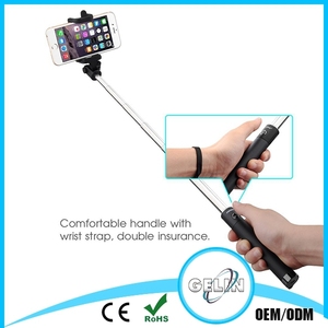 Fácil pluma del bolsillo portable de tamaño selfie palillo de bluetooth <span class=keywords><strong>monopie</strong></span> para el iPhone y la cámara - Product Image 1