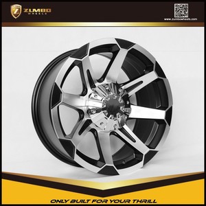 ZUMBO F6337-Black Frente de La Máquina, Conveniente para el Coche 17 "Llantas de Aleación - Product Image 2
