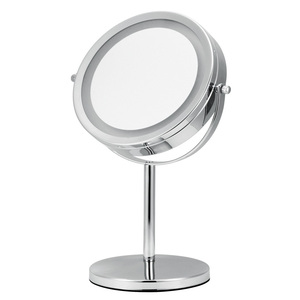 Lateral doble vanidad Mesa cosmética <span class=keywords><strong>espejo</strong></span> <span class=keywords><strong>de</strong></span> <span class=keywords><strong>aumento</strong></span> con luz - Product Image 2