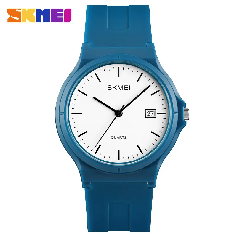 SKMEI 1449 Fashion Disk Silicone Watch Luxury Quartz Sport Wristwatches Men's Chic Watches