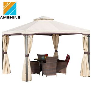 Pavilion cortinas laterales de aluminio patio cenador del jardín - Product Image 6