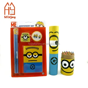 Kids Cute Design Hotsale Factory Supply School Stationery set, stationary and school supplies stationery set Back to School