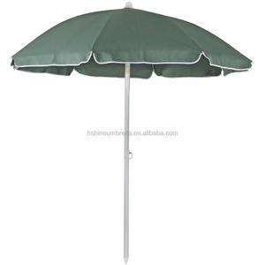 180cm <strong>Small</strong> Stainless Steel Plastic Outdoor Beach Sun Shade <strong>Parasol</strong> with Tilt - Product Image 4
