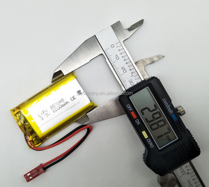 <span class=keywords><strong>Lipo</strong></span> 803048 <span class=keywords><strong>3.7V</strong></span> <span class=keywords><strong>1200mAh</strong></span> 충전식 리튬 이온 폴리머 배터리 보호 회로 포함 - Product Image 2