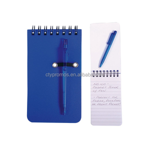 Promotion Kraft Paper <strong>Small</strong> Pocket Size Notebook Spiral <strong>Notepad</strong> With Pen - Product Image 5