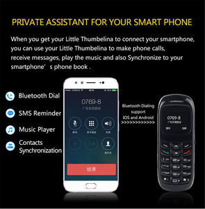 L8Star BM70 tasca per <span class=keywords><strong>telefono</strong></span> con cambio vocale a doppia Sim - Product Image 5