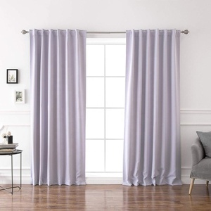 Su misura a buon mercato <span class=keywords><strong>lilla</strong></span> home decor hanging elegante tende per il salone - Product Image 2