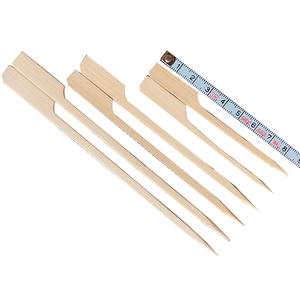 Tùy Chỉnh Logo 9/12/15Cm Tre Mái Chèo Nướng Barbeque Burger Xiên Chọn Teppo Xiên - Product Image 3