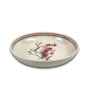 Meissen Brand Best Red Poppy Melamin Geschirrset