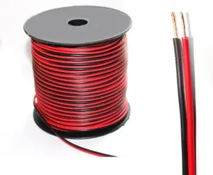 Red And Black 20AWG 2 Core Rohs Professional Speaker Cable