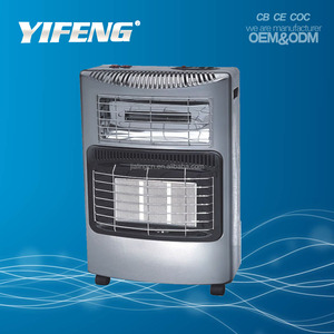 Freestanding trong nhà/ngoài trời gas phòng nóng với giá tốt nhất xách tay LPG 3 cái gốm tấm hồng ngoại khí đốt tự nhiên chiếu sáng - Product Image 4