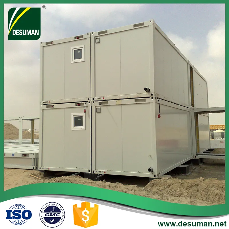 DESUMAN pieghevole libero open frame habitable espandibile toilette portatile hotel cafe alluminio cargo box container