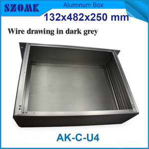 Contenitore in Alluminio Szomk 132x482x250mm per Rack <span class=keywords><strong>19</strong></span> Pollici, Scatola di Giunzione - Product Image 3