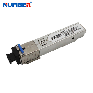 Nufibber sfp מצב יחיד סיב lc או מחבר sc 1310nm/1550nm 155m 20 ק "מ bidi sfp