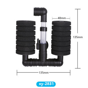 10갤런 수족관 탱크용 친환경 플라스틱 에어 펌프 스펀지 필터 - Product Image 6