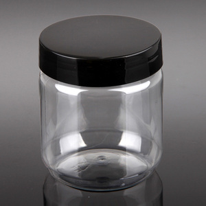 Frasco de plástico para almacenamiento de alimentos de mascotas, tarro de galletas de 300ml - Product Image 1