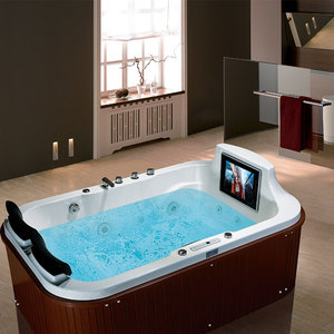Venta caliente set <span class=keywords><strong>de</strong></span> baño rojo imágenes <span class=keywords><strong>cascada</strong></span> baño para ancianos bañera baño precios <span class=keywords><strong>de</strong></span> cabina - Product Image 4