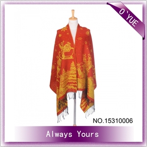 las mujeres de moda chal de navidad nueva chal de invierno - Product Image 5