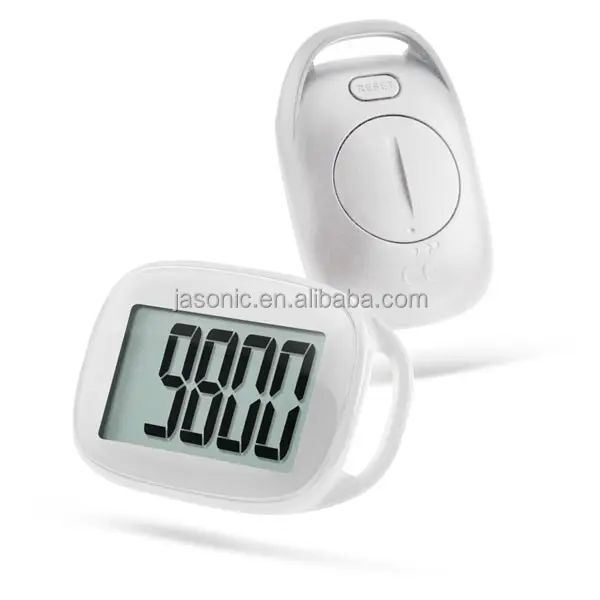 Hiển thị lớn 3D cảm biến bước truy cập Đi bộ Chạy 3D Pedometer đơn giản với dây buộc