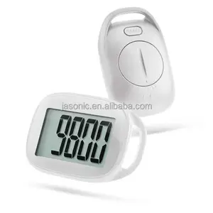 Large Display 3D Sensor Step Counter Walking Running 3D Simple Pedometer with Lanyard