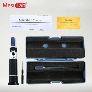 MesuLab ME-512ATC réfractomètre portable entièrement en aluminium pour mesurer la teneur en sucre <span class=keywords><strong>alcool</strong></span> jus de raisin vin - Product Image 5