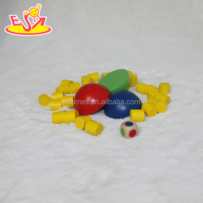 2018 оптовая продажа Детские деревянные баланс игрушки блоки модная детская деревянная игрушка Баланс блоки забавные W13D109