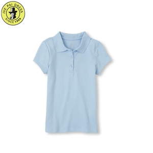 Chemise d'uniforme scolaire 100% coton Chemise blanche <span class=keywords><strong>Blouse</strong></span> bleue - Product Image 4