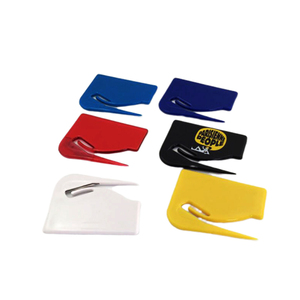 Couteau à <span class=keywords><strong>lettres</strong></span> publicitaire personnalisé avec logo, en plastique et lame en acier - Product Image 3
