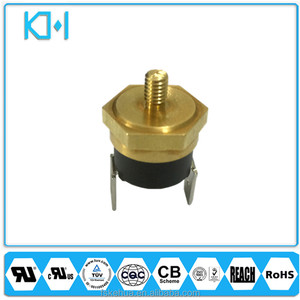 Interrupteur thermique à tête en cuivre fileté M4, thermostat en aluminium KSD301, protection contre la surchauffe - Product Image 3