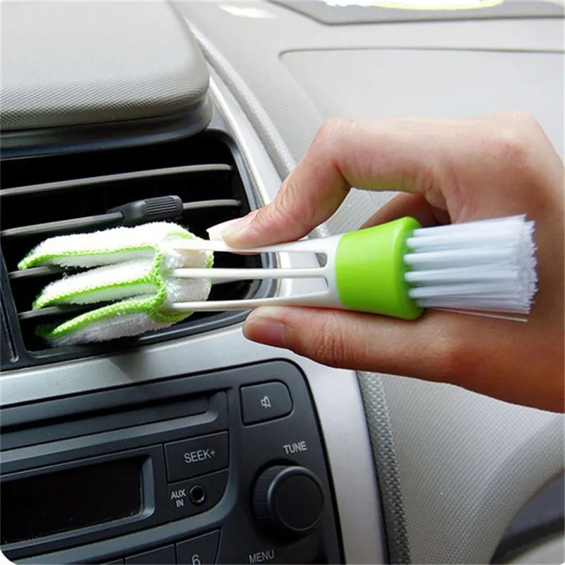 Hot selling Car Washer Cleaning Brush Microfiber For Air Condition Cleaner Computer Blinds Duster Window Cleaner