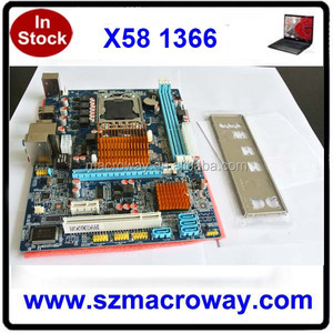 Macroway 판매 배 SATA 3 기가바이트/초 커넥터 x58 lga 1366 마더 보드 - Product Image 6