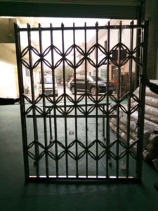 Kim Loại Grille Cửa Trượt Thép Chống Trộm Proof Retractable <span class=keywords><strong>Windows</strong></span> Ráp An Ninh Lưới Tản Nhiệt - Product Image 4