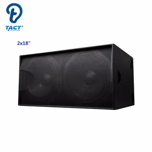 Top Verkoop Aangedreven Actieve Dubbele 18 Inch Subwoofer