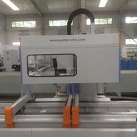 Centre d'usinage CNC à 3+1 axes, machine de fraisage et de séchage de profilés en aluminium Parker