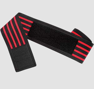 Spor diz sarar sıkıştırma bandajı elastik destek spor salonu egzersiz halter - Product Image 1