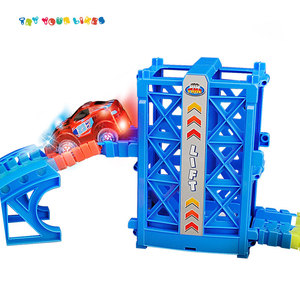 Pista de Carreras Luminosa de Alta Calidad EPT Toys, 120 Piezas, Pista de Juguetes con Ranuras <span class=keywords><strong>Luminosas</strong></span> - Product Image 2