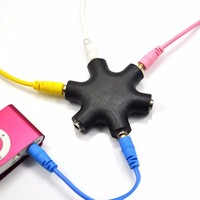 3.5mm Écouteur Casque Audio Splitter 1 Mâle à 2 3 4 5 Câble Femelle Port Jack