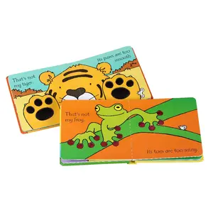Livros personalizados de cartões de crianças, de alta qualidade, pop up, livros, crianças, impressão