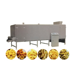 Mini küçük otomatik gıda pop pirinç mısır patlağı sopa işleme puf aperatifler yapma ekstruder - Product Image 4